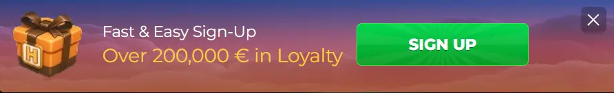 The registration form on Highspin Casino for quick account creation and welcome bonus access.